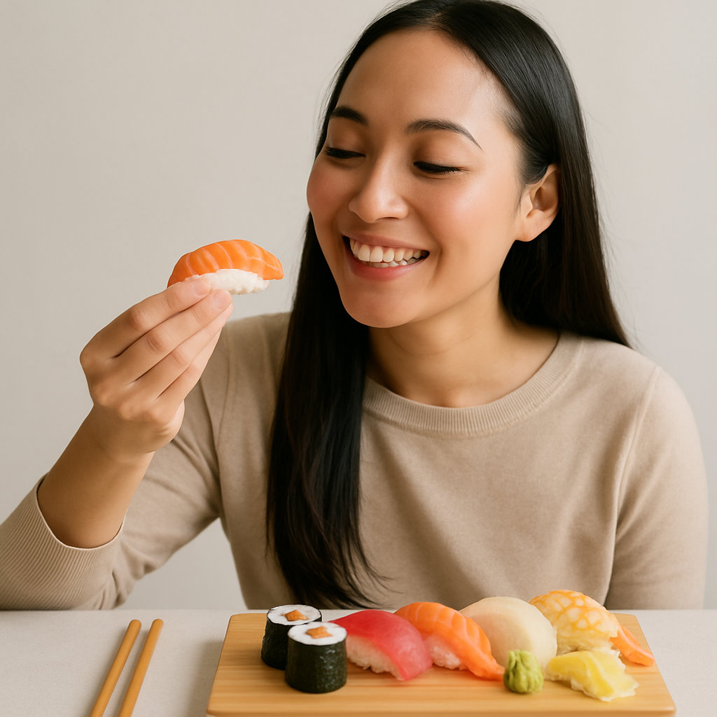 Fresh Ingredients and Sustainable Sushi Preparation